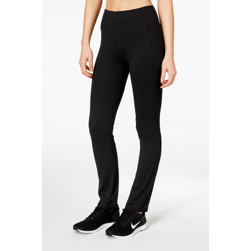 Ideology Womens Activewear Training Workout Athletic Pants Size M Black